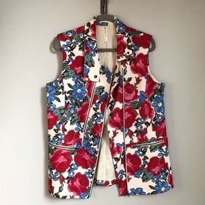 Nordstrom Floral Vest